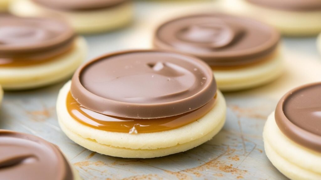 Twix Cookies- Cookie, Caramel and CHOCOLATE!