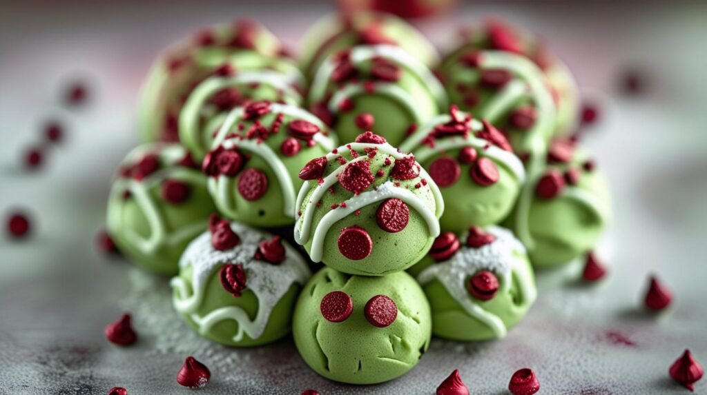 Delightful Grinch Oreo Balls
