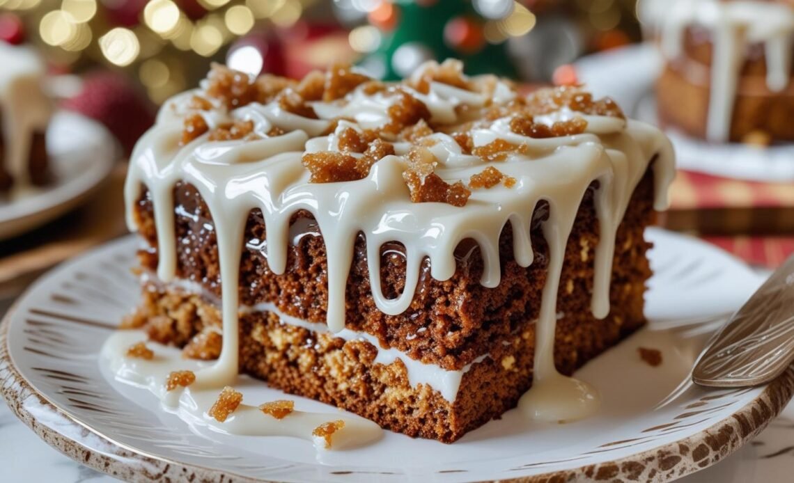 Cinnamon-Spiced Gingerbread Cake