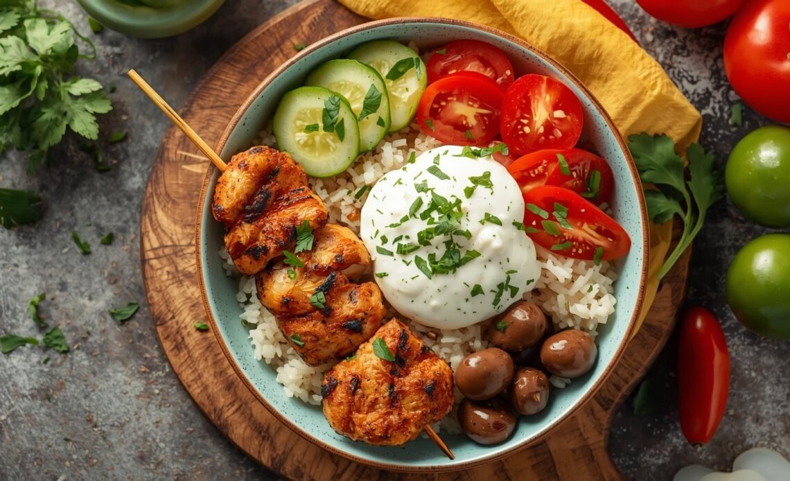 Greek Chicken Bowls