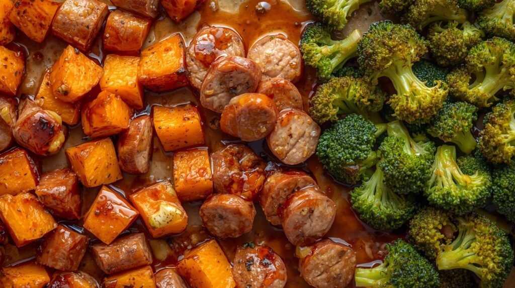 Honey Garlic Sheet Pan Sausage: The Sweet, Savory & Simple Dinner Solution