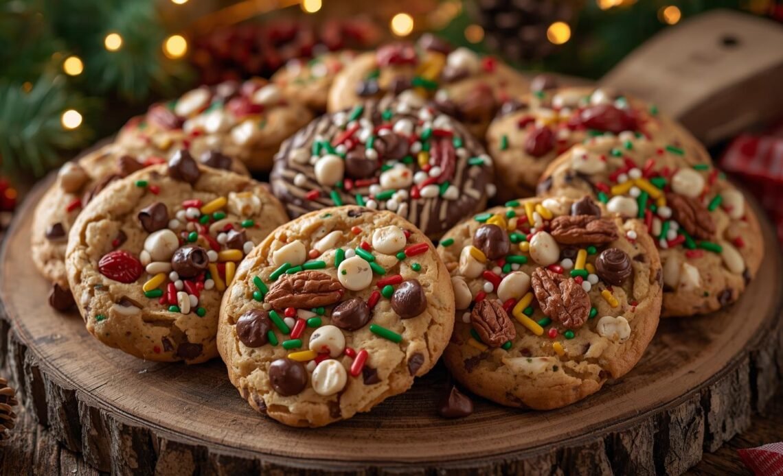 Kitchen Sink Christmas Cookies