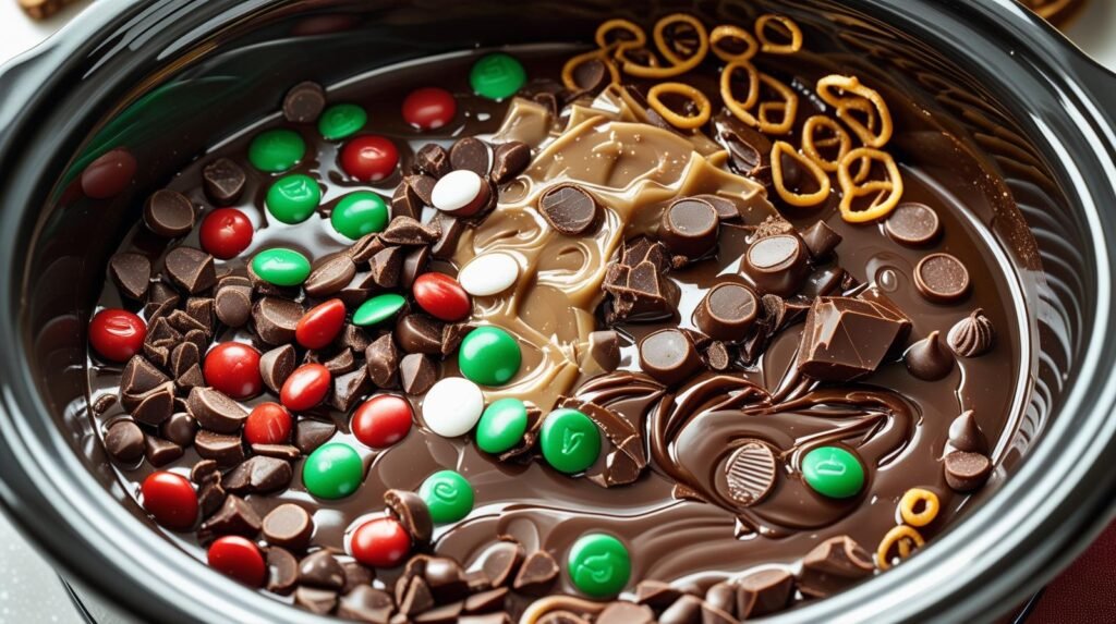 the best Lazy Slow Cooker Chocolate Candy