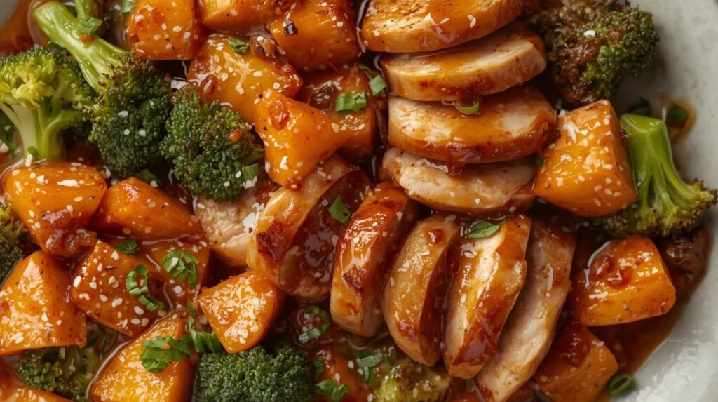 Honey Garlic Sheet Pan Sausage Recipe
