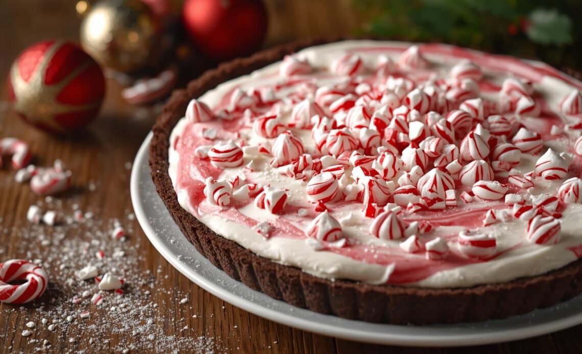 Discover the Joy of No Bake Christmas Peppermint Pie