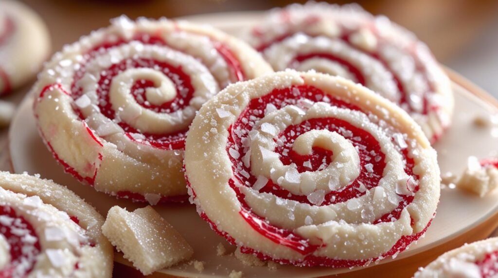 snacks Peppermint Swirl Cookies