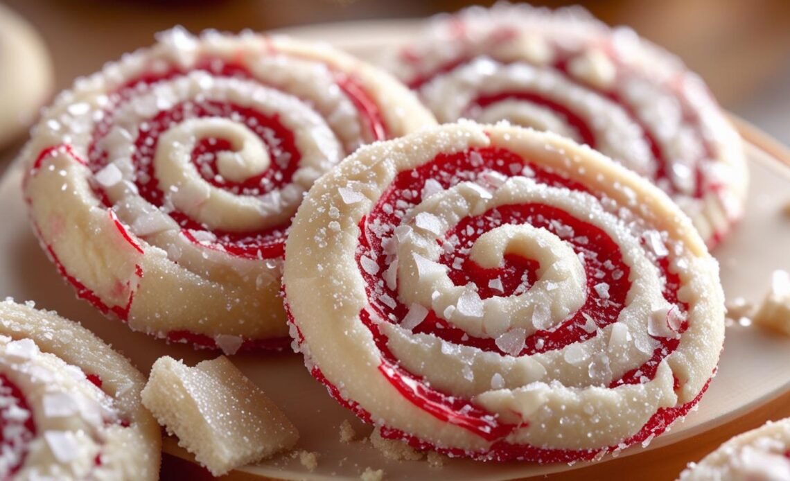 snacks Peppermint Swirl Cookies