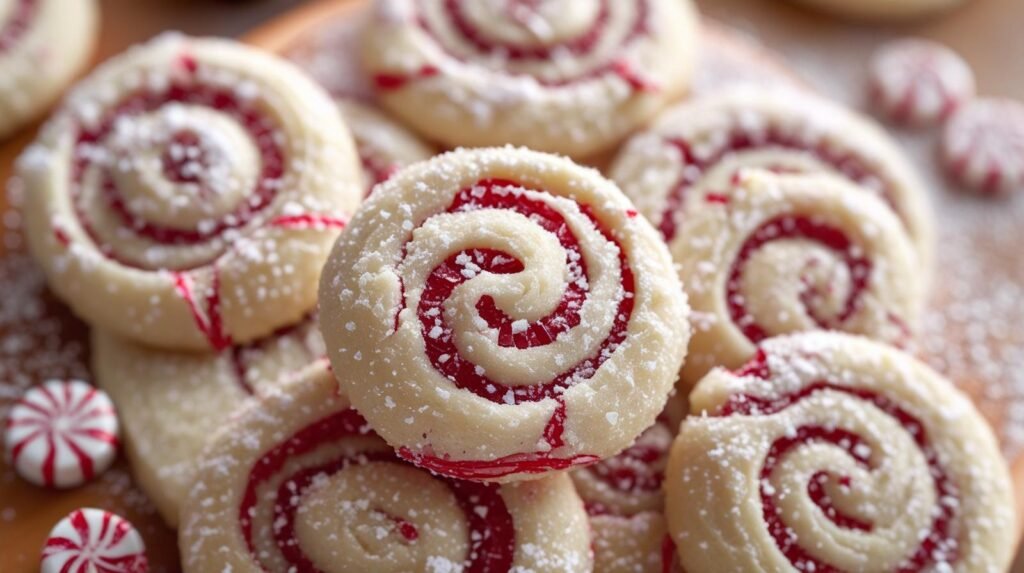 Perfect Peppermint Swirl Cookies