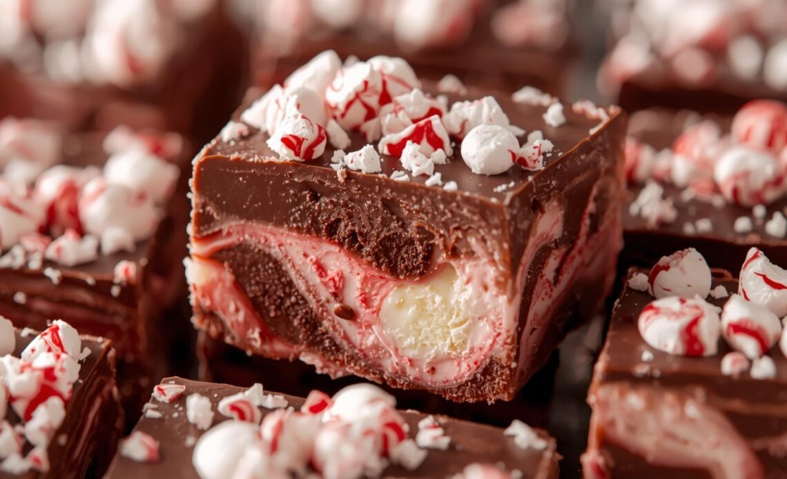 Peppermint Swirl Fudge recipe.