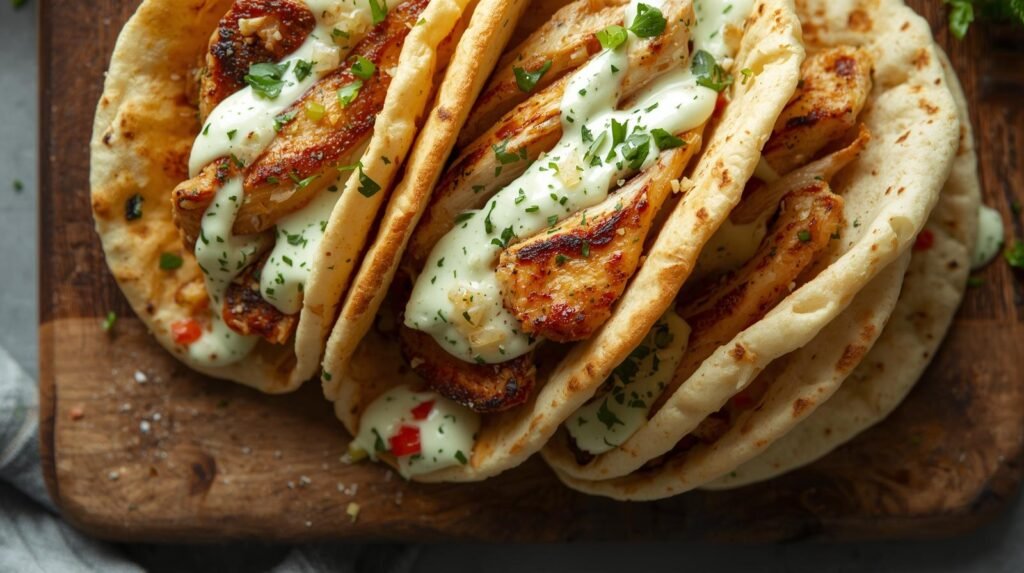 Vibrant Sheet Pan Chicken Pitas with Herby Ranch: A 30-Minute Balanced Feast