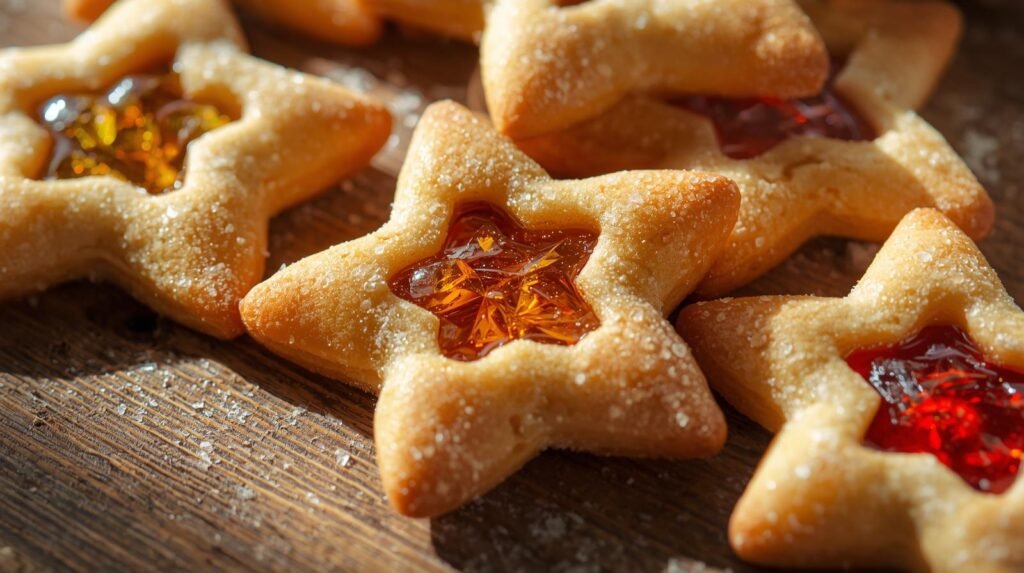 the snacks Stained Glass Cookies Recipe