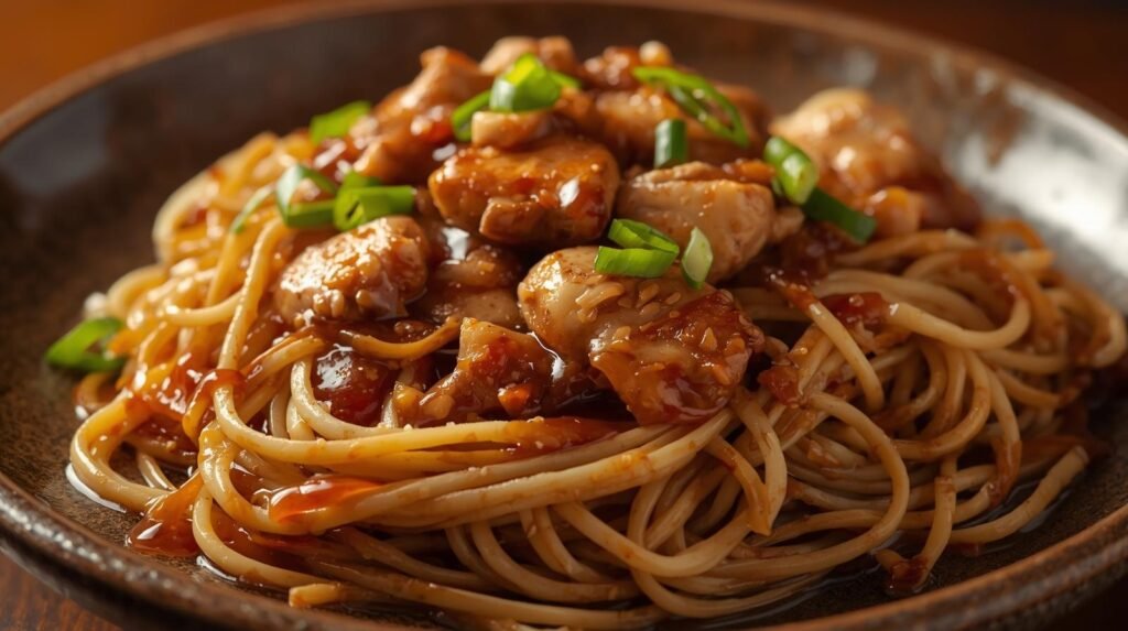 What Are Sticky Garlic Chicken Noodles and Why Do They Matter?