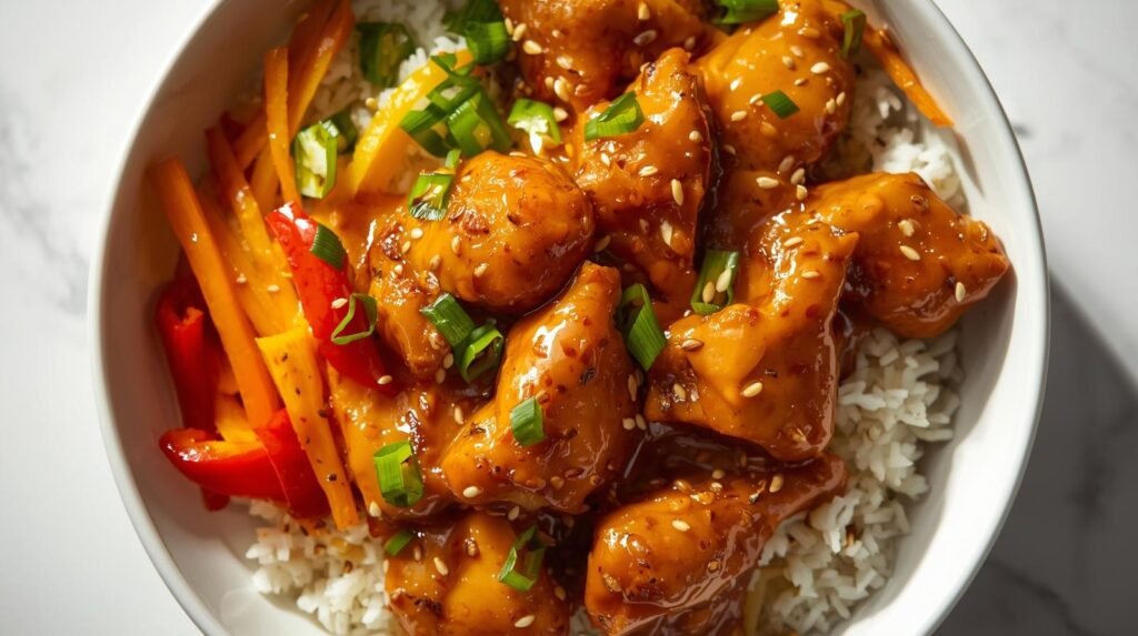 Sweet Chili Chicken Bowl recipe