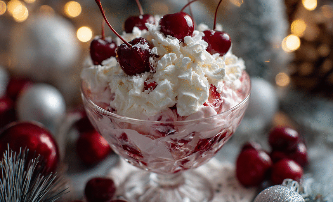 Christmas Cherry Fluff