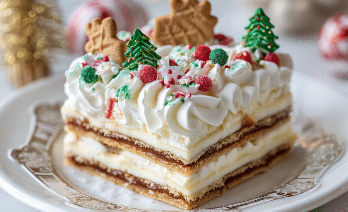 Christmas Cookie Lasagna Recipe