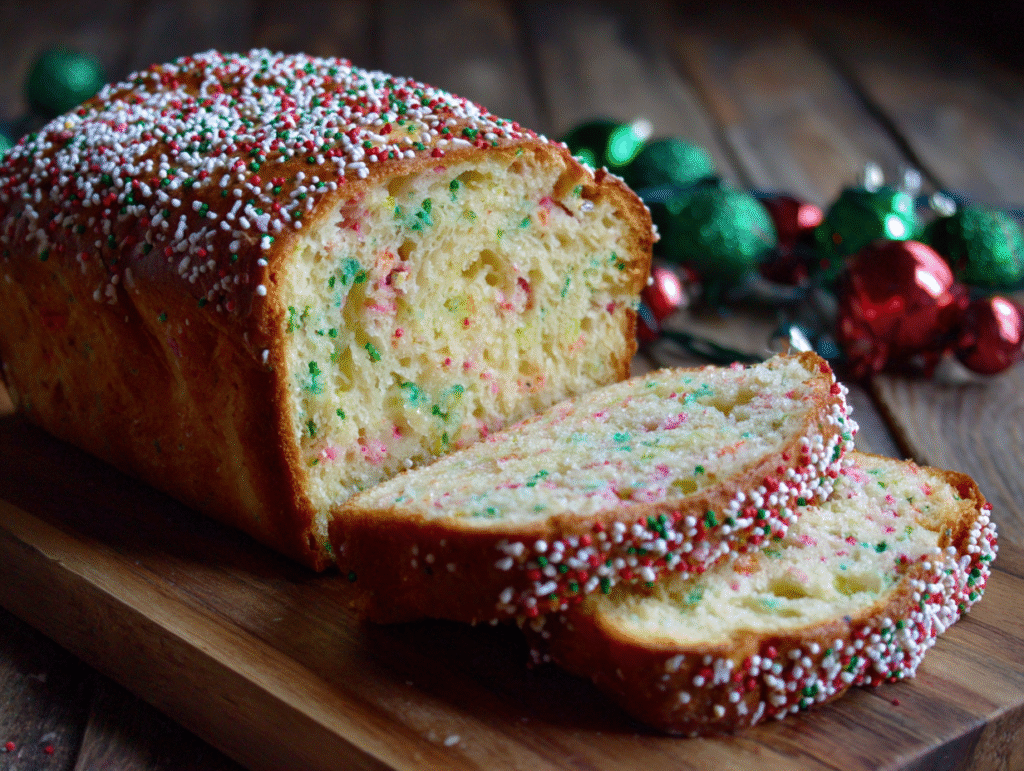 What Is Christmas Sprinkle Buttermilk Bread and Why Does It Matter?