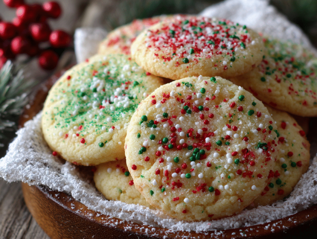 Christmas Sprinkle Sugar Cookies: Mindful Joy in Every Festive Bite