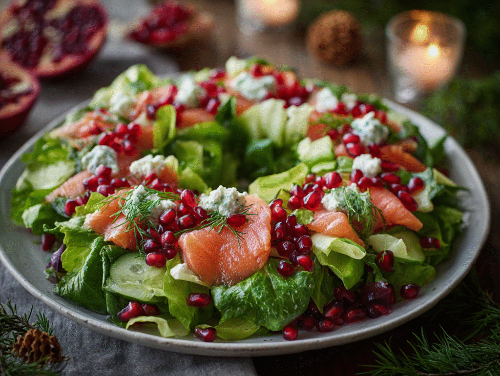 Christmas Wreath Salad: A Vibrant, Health-Conscious Holiday Side Dish