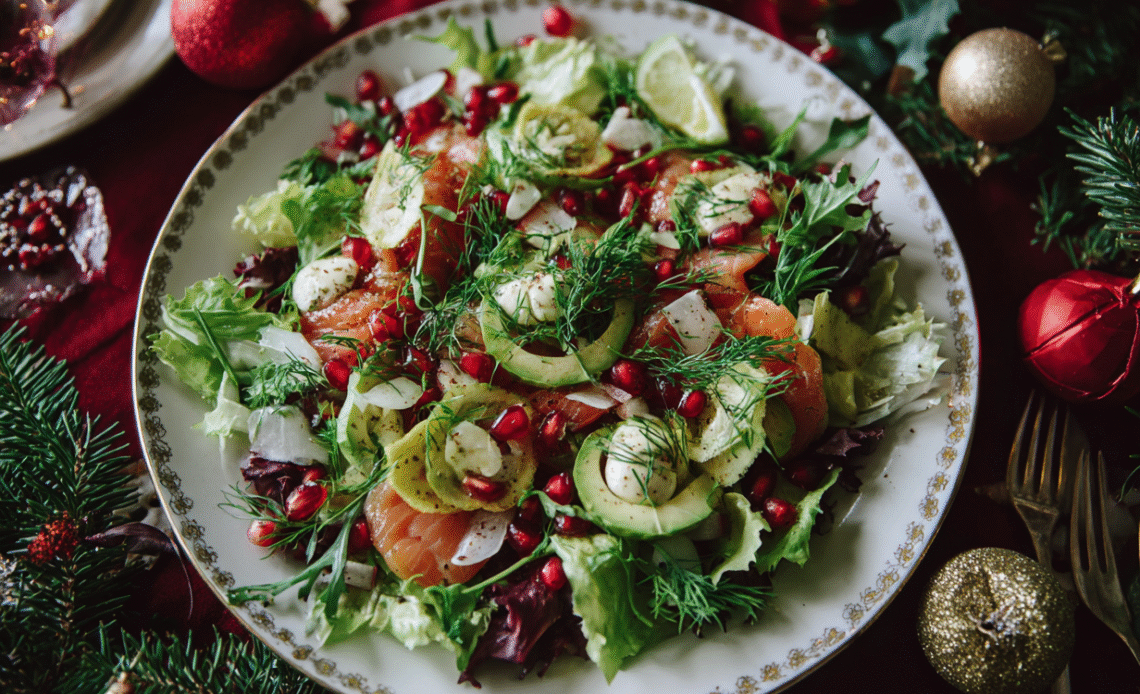 Christmas Wreath Salad