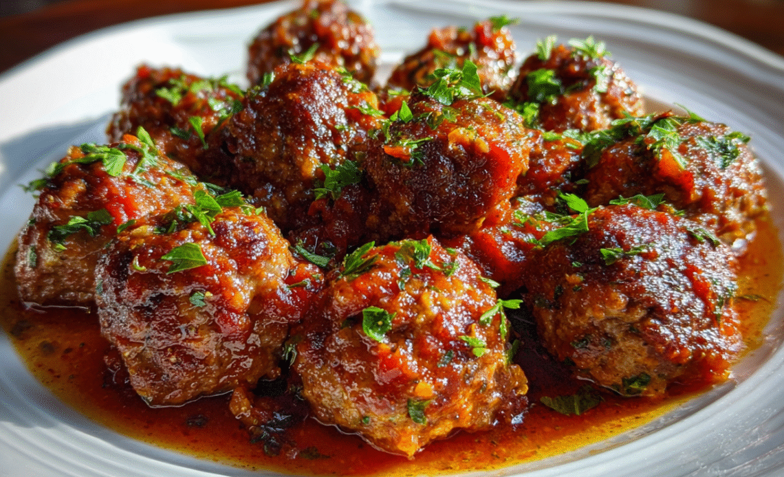 Amazing Red Wine Braised Meatballs for a Delicious Dinner