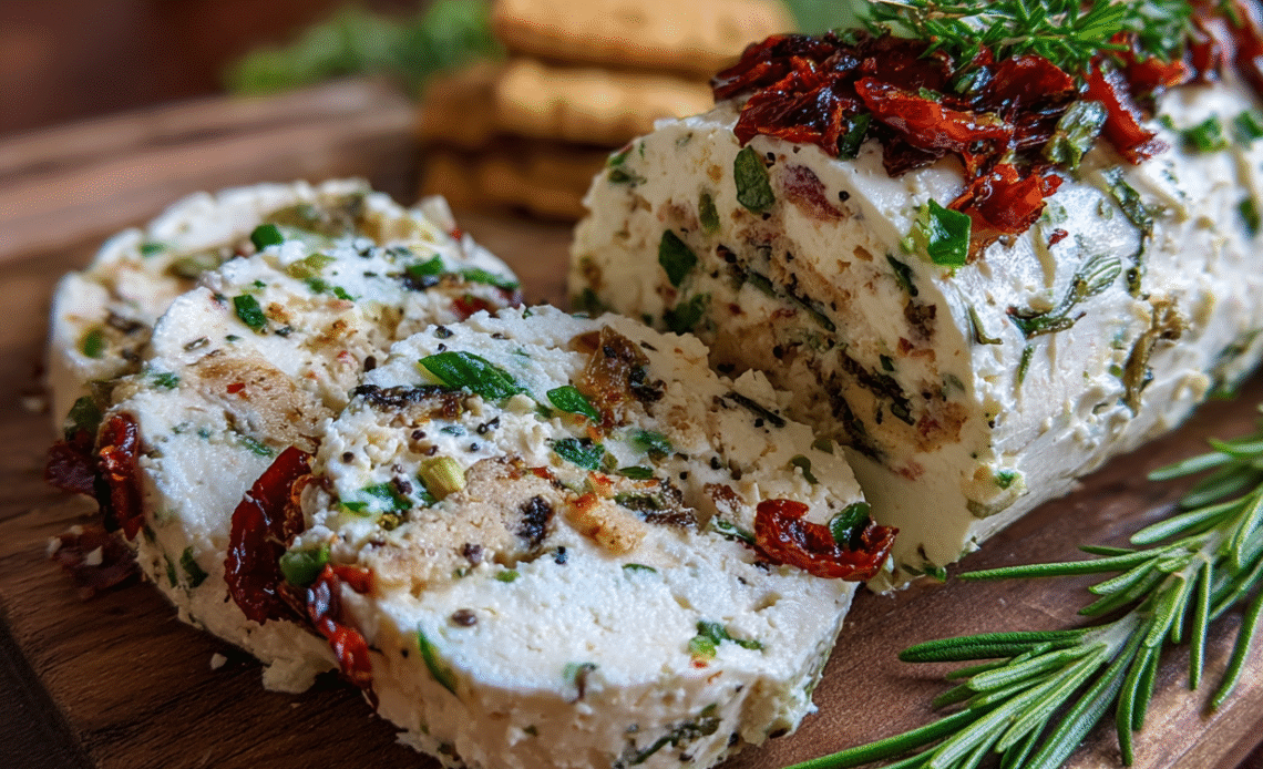 Christmas Appetiser – Italian Cheese Log!