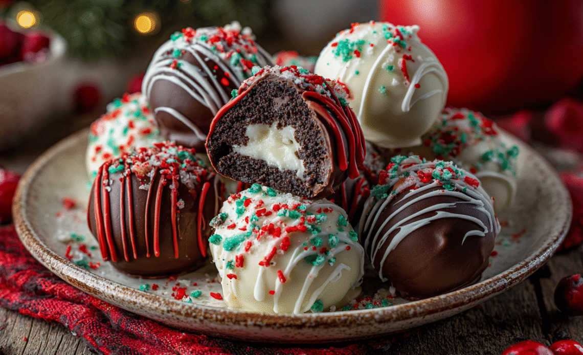 Christmas Oreo Balls Recipe
