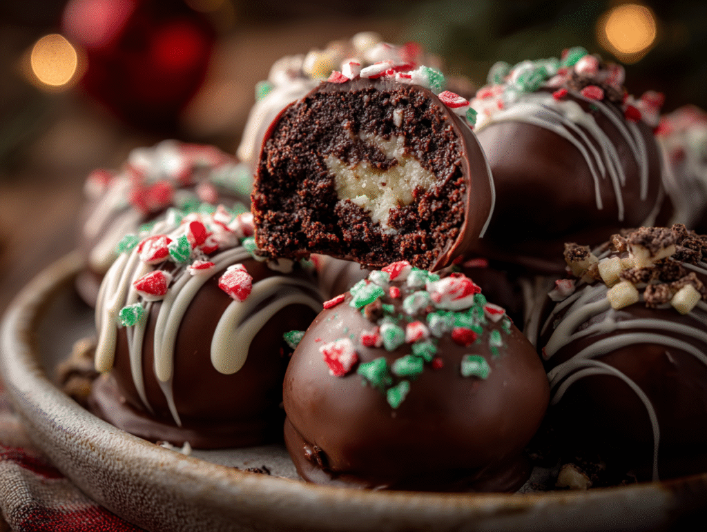 the best Christmas Oreo Balls