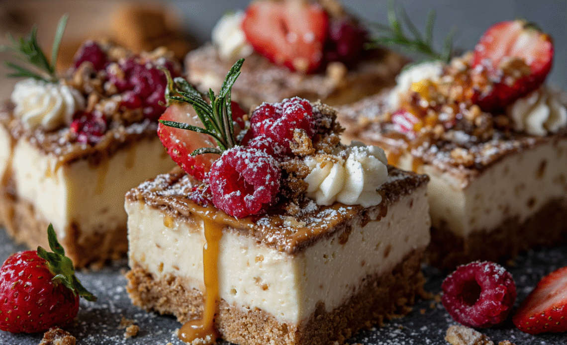 Easy Christmas Cheesecake Slab – Creamy & Crowd-Pleasing Holiday Dessert