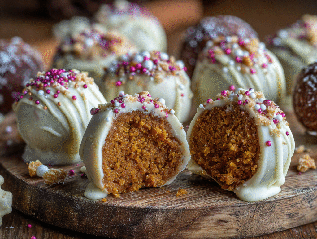 Gingerbread Truffles