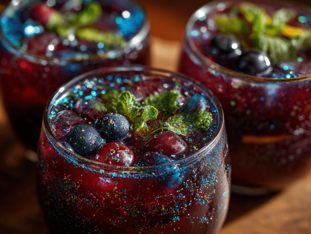 The Magic of Midnight Frost Christmas Punch