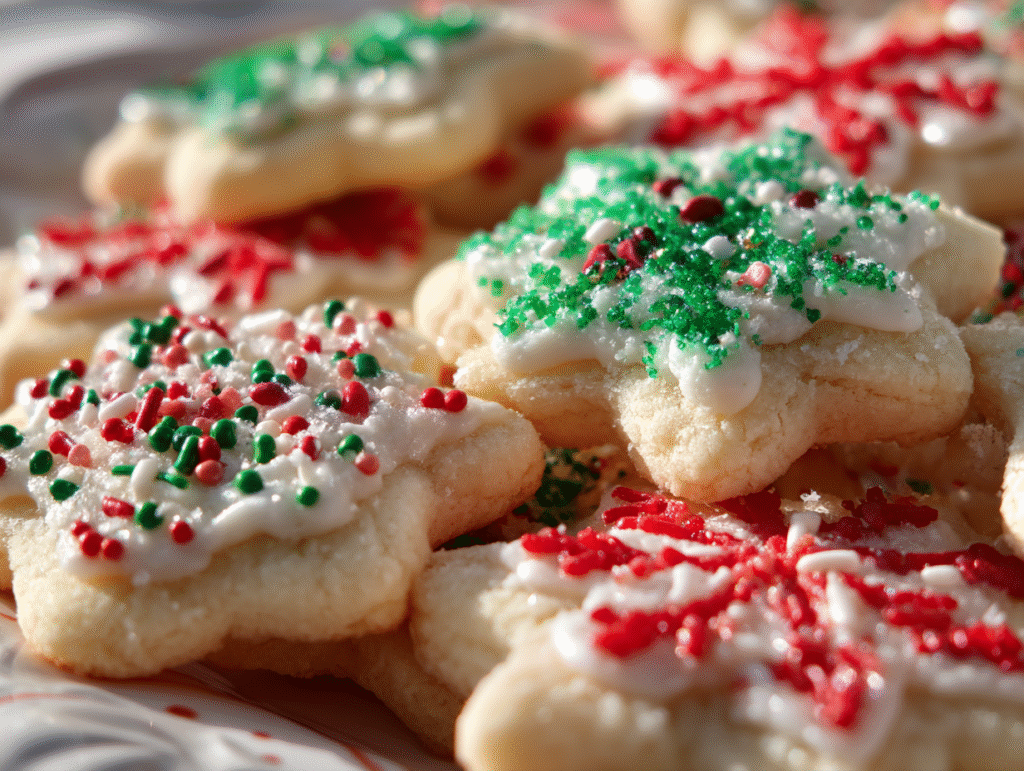 the best Mini Christmas Cookies