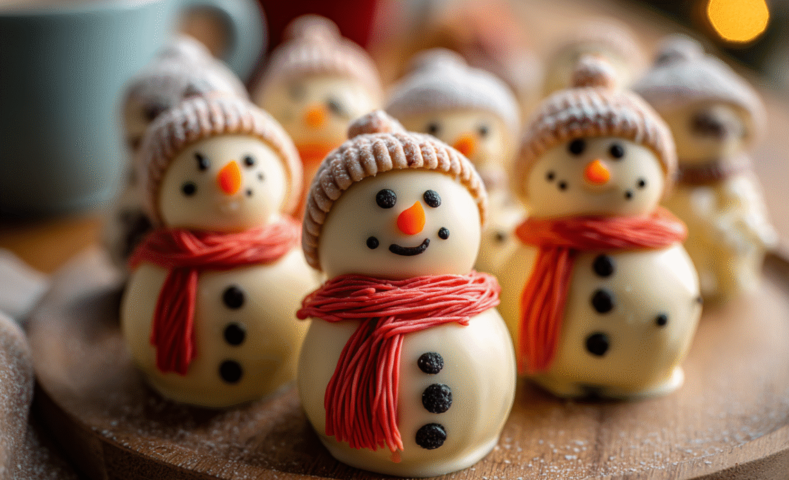 No-Bake Snowman Truffles: Delightful Holiday Treats for Everyone