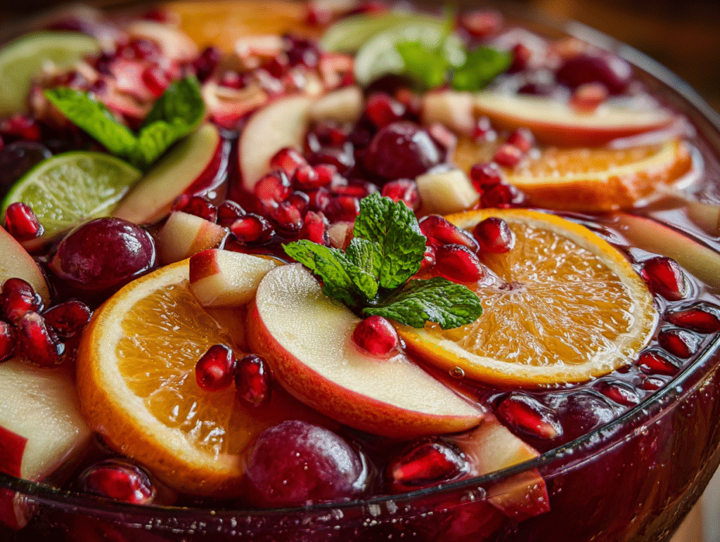 drink Non-Alcoholic Christmas Sangria