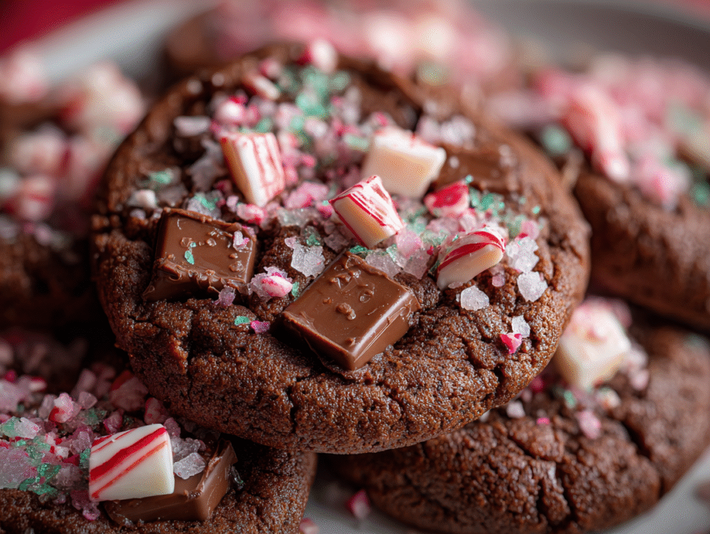 perfect Peppermint Bark Cookies