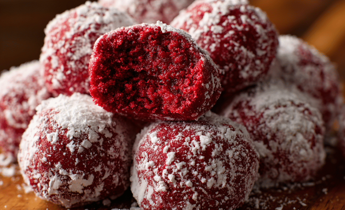 Indulge in the Joy of Red Velvet Snowballs