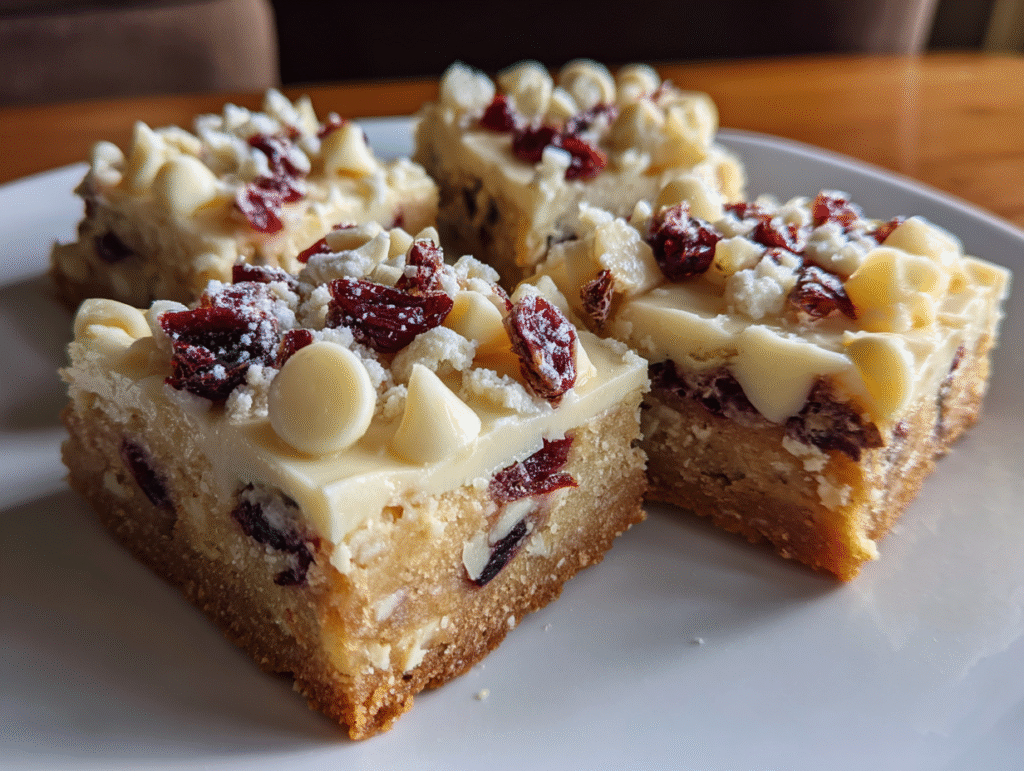 Starbucks Copycat Cranberry Bliss Bars: A Mindful Holiday Homemade Version