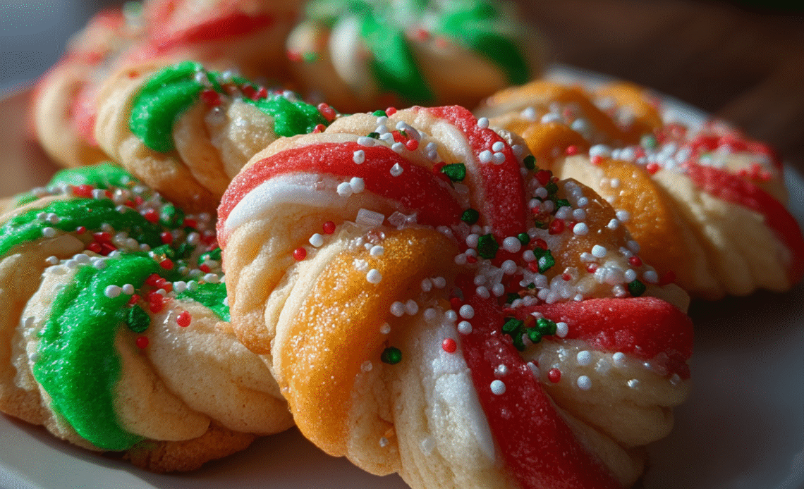 Twisted Christmas Cookies