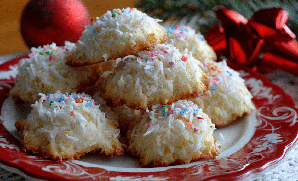 Coconut Christmas Cookies
