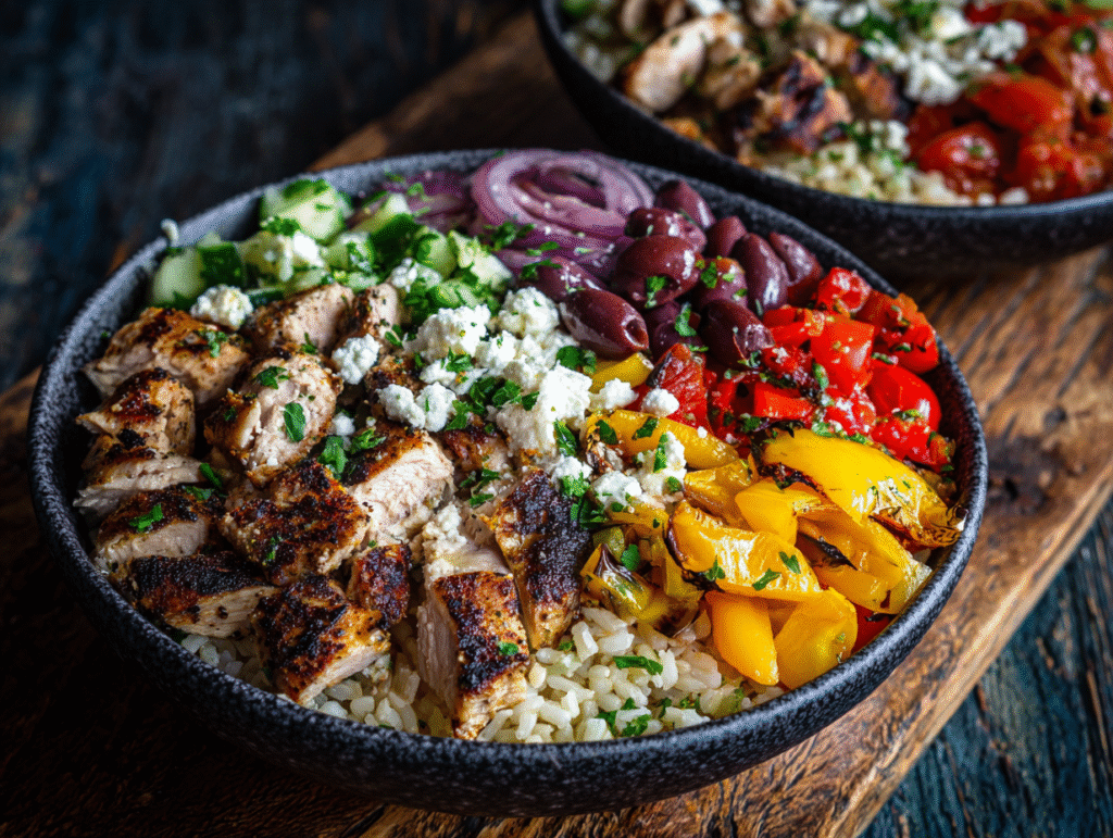 Greek Chicken Bowls: A Vibrant, Protein-Packed Meal You Can Feel Great About