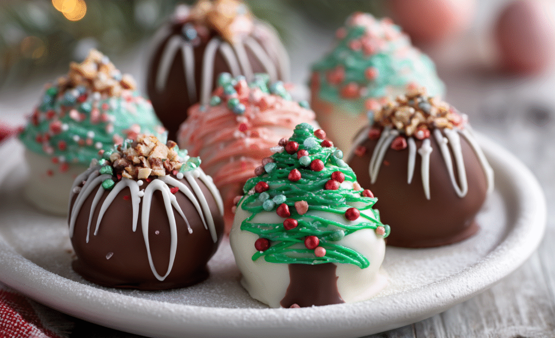 Little Debbie Christmas Tree Cake Truffles