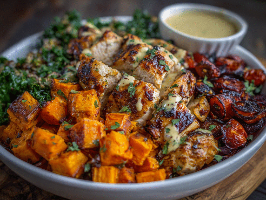 What Are Maple Dijon Chicken and Roasted Sweet Potato Bowls and Why Do They Matter?