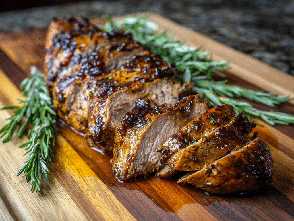 Maple Dijon Glazed Pork Tenderloin: An Elegant, Sugar-Conscious Dinner