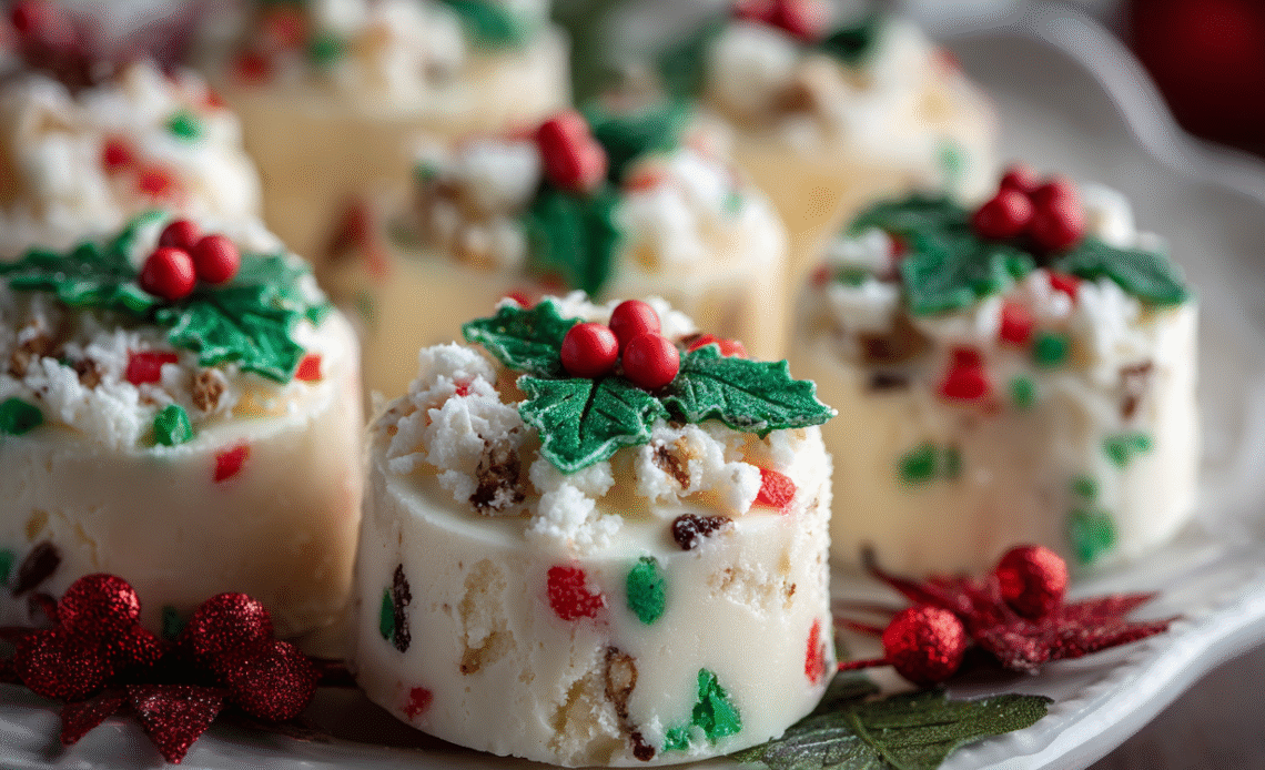 Healthier No-Bake Christmas Cheesecake Bites Recipe: A Festive, Lower-Sugar Treat