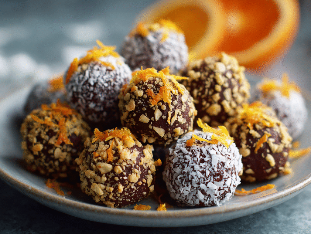 Orange Chocolate Christmas Truffles: A Festive, Two-Ingredient Masterpiece