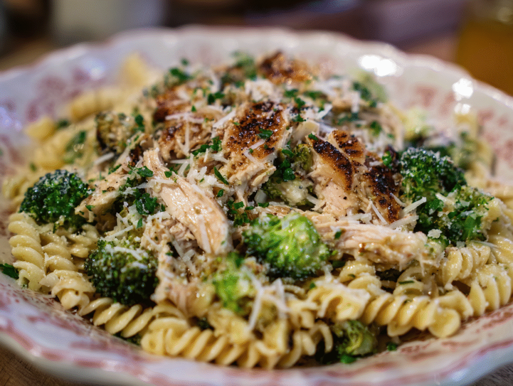 Rotisserie Chicken Broccoli Pasta: A 35-Minute, Protein-Packed Comfort Meal