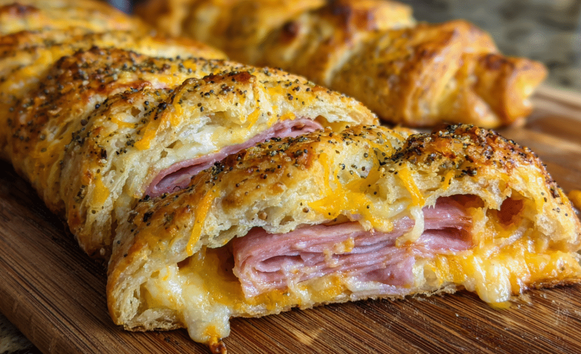 Italian Ham And Cheese Sticks Recipe