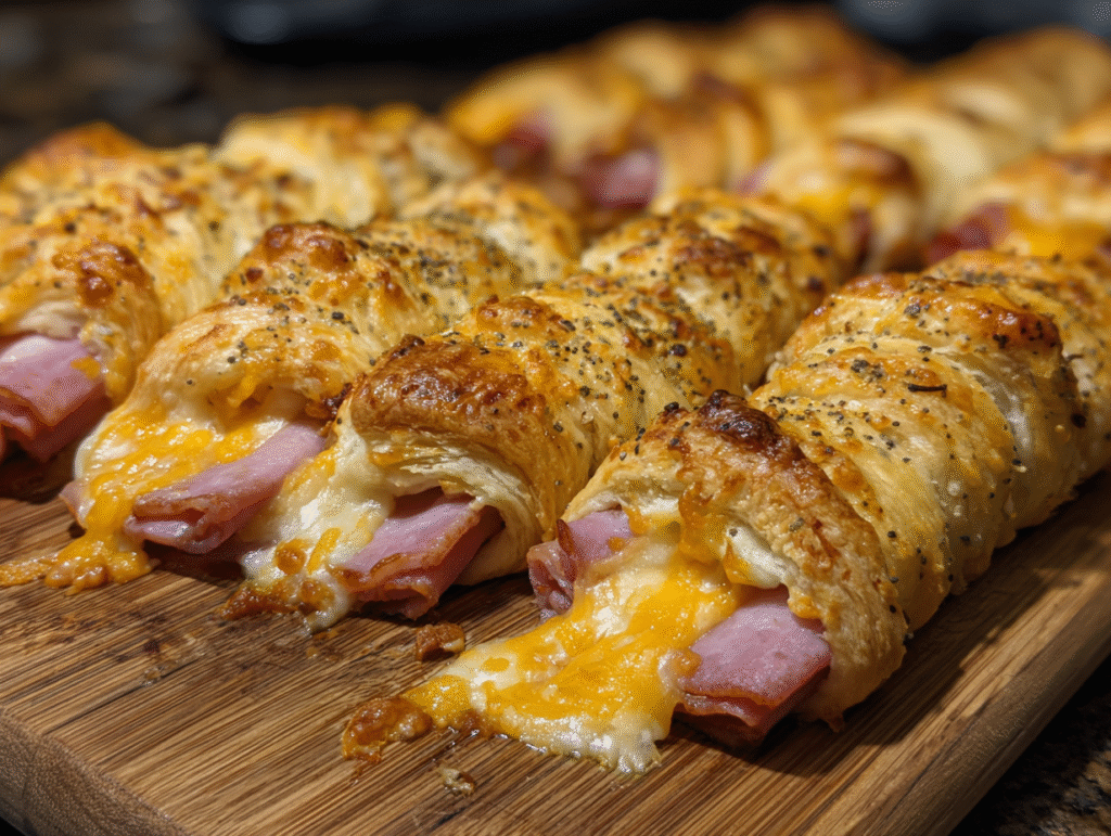 Italian Ham And Cheese Sticks Recipe