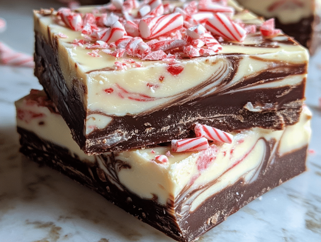 Peppermint Swirl Fudge: A Festive, Mindful Indulgence