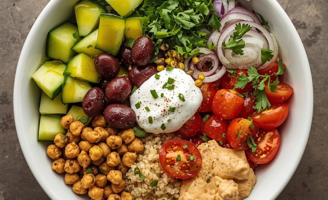 5-Minute Mediterranean Bowl