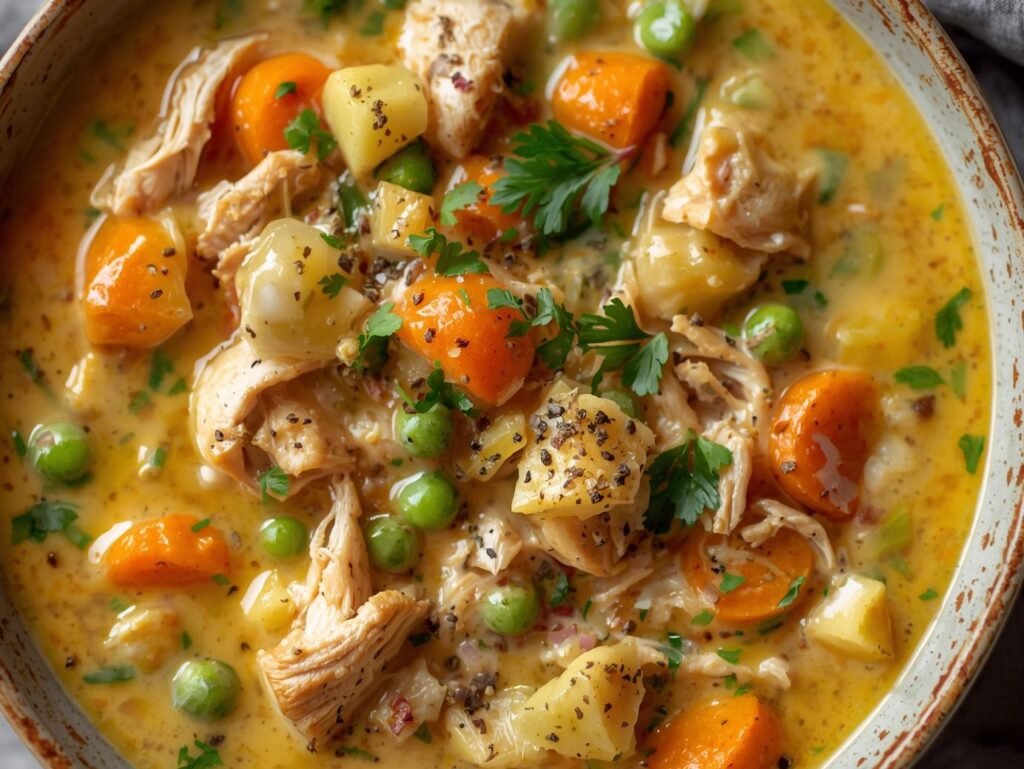 Anti-Inflammatory Creamy Chicken Soup: Your Soothing, Nutrient-Dense Elixir